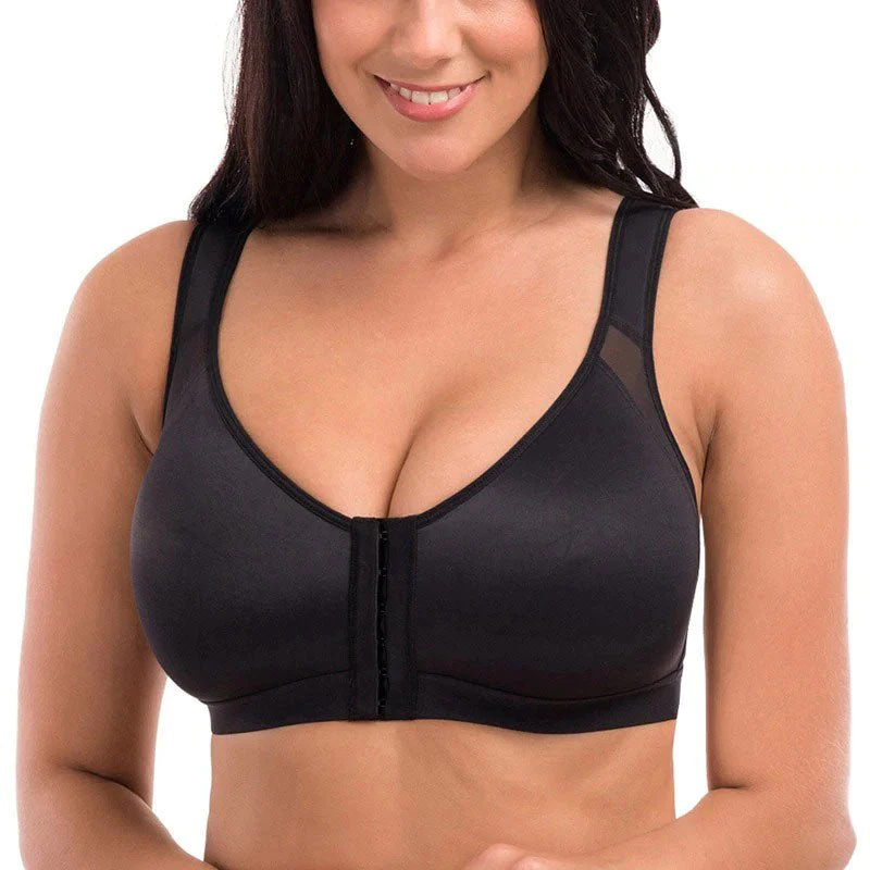 Posture Support Corrector Support Boost Bra Front Closure Bra Plus Size For Women