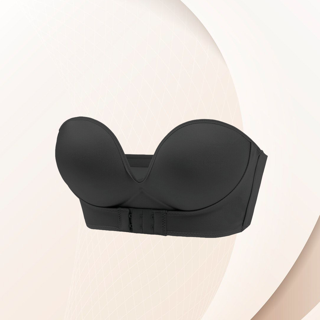 Lismali Bra - Front Buckle Strapless Wireless Bra