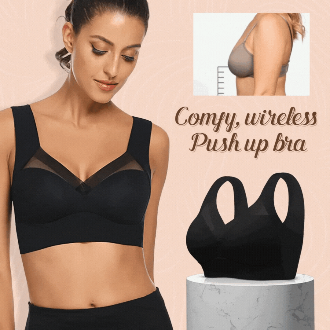 Comfy Seamless Bra Deep Cup Wireless Bras Plus Size For Women