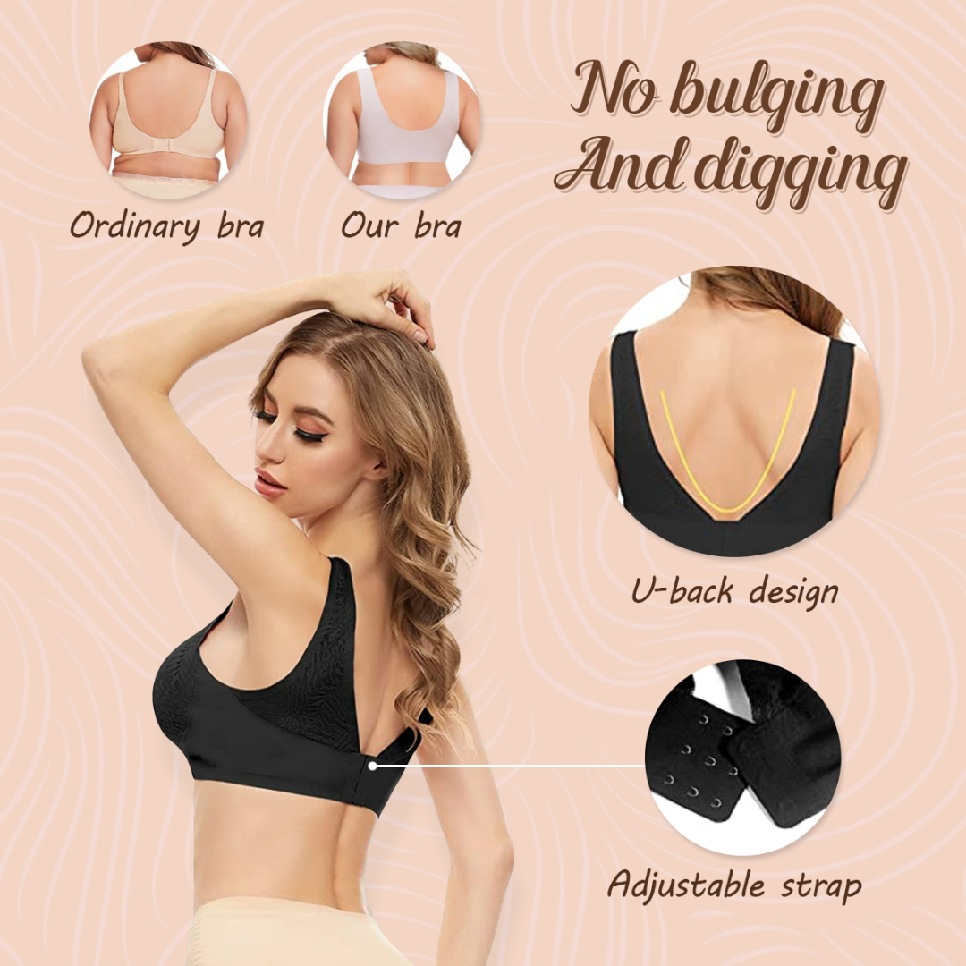 Comfy Seamless Bra Deep Cup Wireless Bras Plus Size For Women