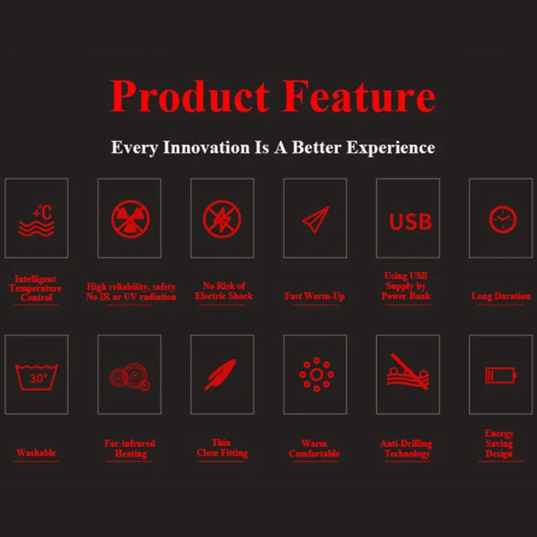 Camouflage Heat Vest For Men