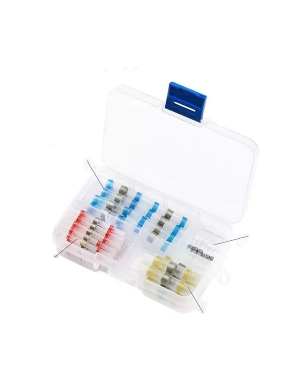 Solder Seal Wire Connectors Heat Shrink Waterproof Electrical Wire Terminals Connectors Kit