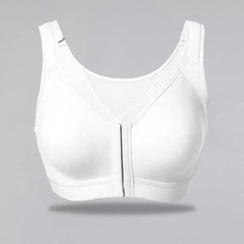 Posture Support Corrector Boost Bra Front Closure Bra Plus Size For Women