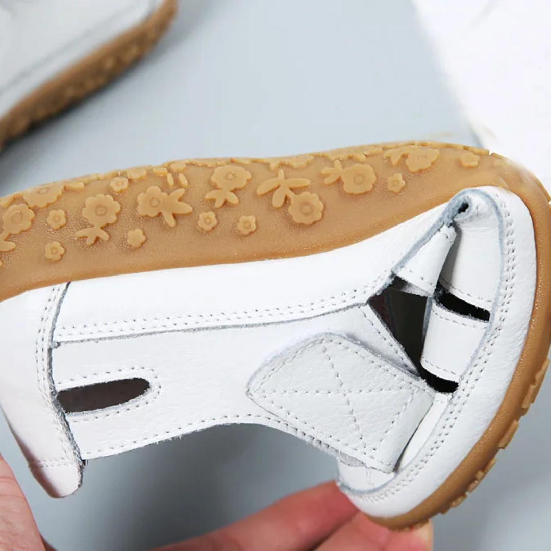 Lismali Airfleek Wide Toe Box and Wide Size Leather Sandals