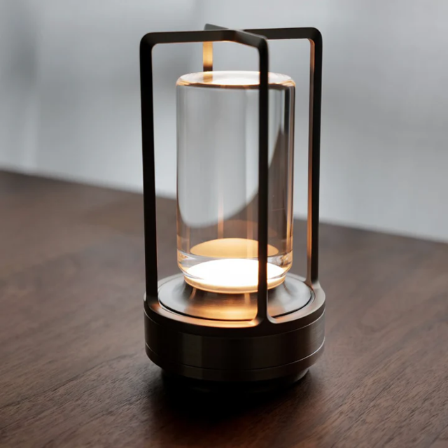 Lismali Home and Decor Ambient Table Lamp - Dimmable And Rechargeable Waterproof Desk Light