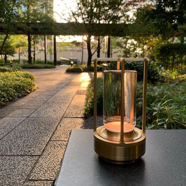 Lismali Home and Decor Ambient Table Lamp - Dimmable And Rechargeable Waterproof Desk Light
