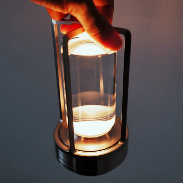 Lismali Home and Decor Ambient Table Lamp - Dimmable And Rechargeable Waterproof Desk Light