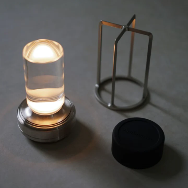 Lismali Home and Decor Ambient Table Lamp - Dimmable And Rechargeable Waterproof Desk Light