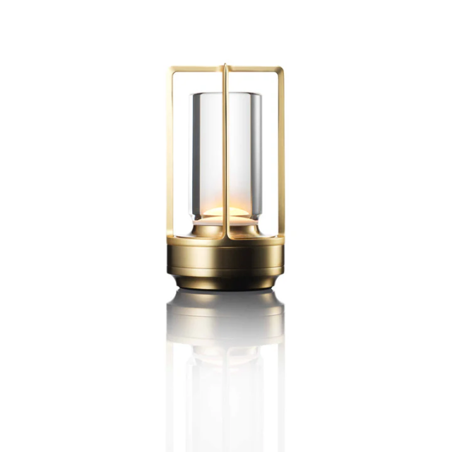 Lismali Home and Decor Ambient Table Lamp - Dimmable And Rechargeable Waterproof Desk Light