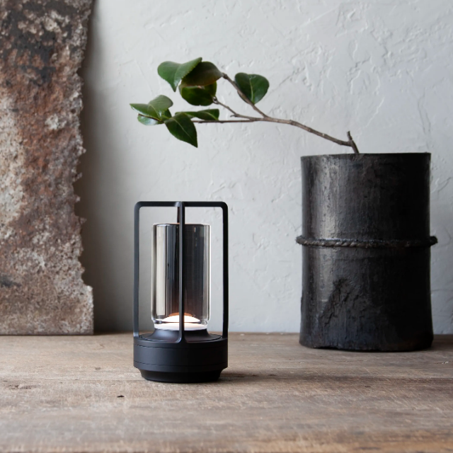 Lismali Home and Decor Ambient Table Lamp - Dimmable And Rechargeable Waterproof Desk Light
