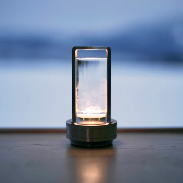 Lismali Home and Decor Ambient Table Lamp - Dimmable And Rechargeable Waterproof Desk Light