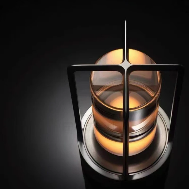 Lismali Home and Decor Ambient Table Lamp - Dimmable And Rechargeable Waterproof Desk Light