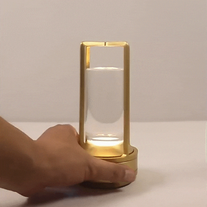 Lismali Home and Decor Ambient Table Lamp - Dimmable And Rechargeable Waterproof Desk Light