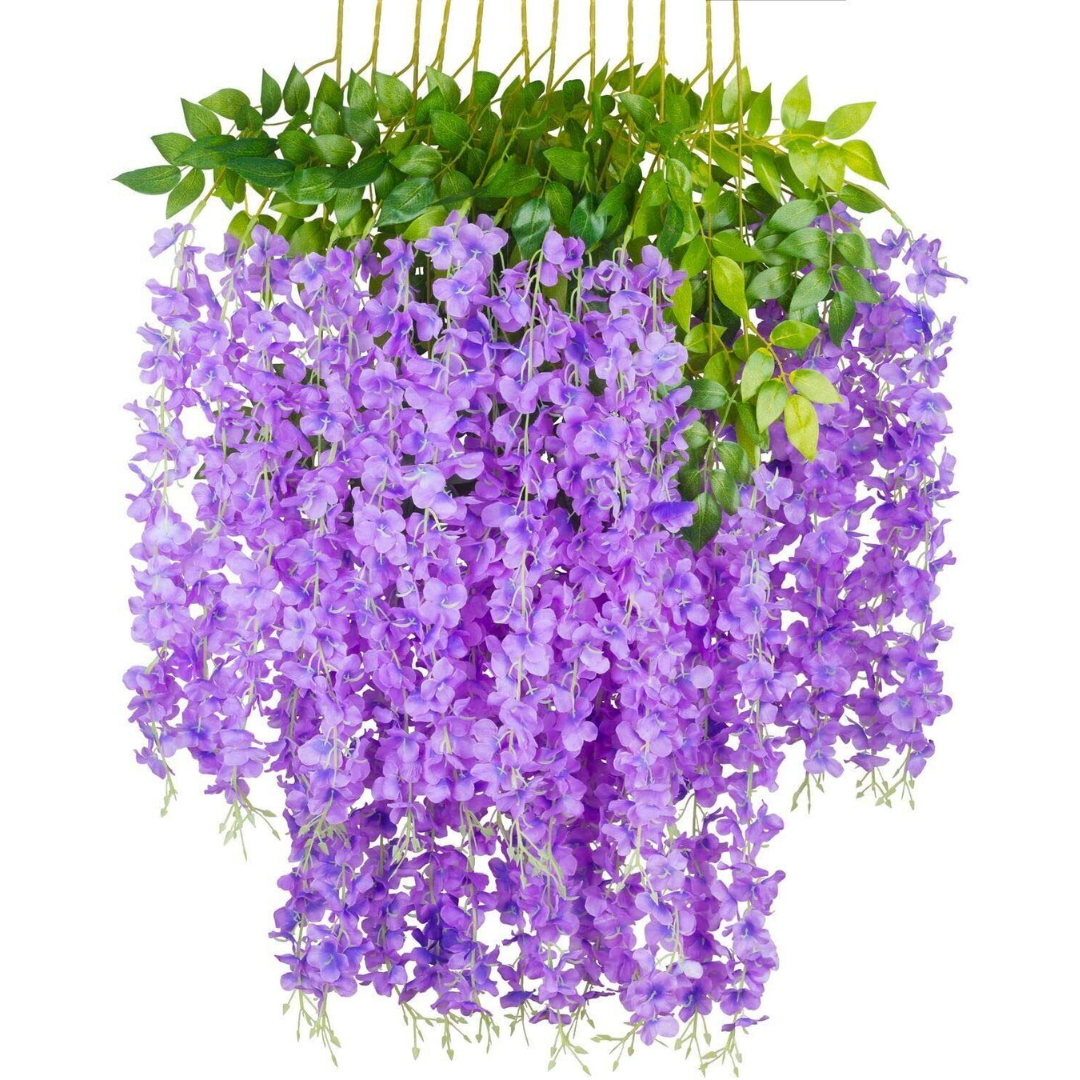 Lismali Home and Decor Artificial Silk Flower Vines