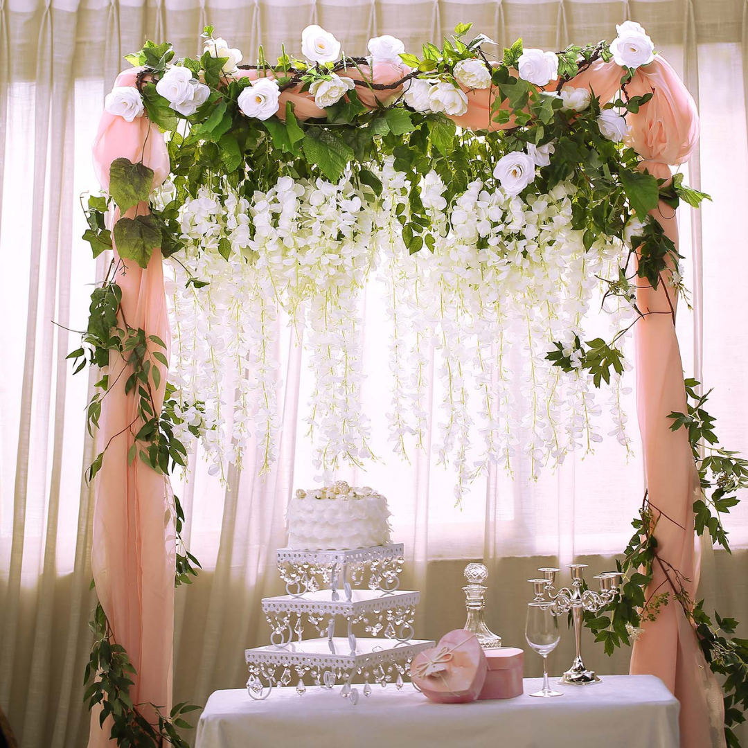 Lismali Home and Decor Artificial Silk Flower Vines
