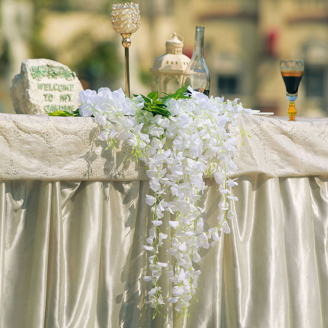 Lismali Home and Decor Artificial Silk Flower Vines