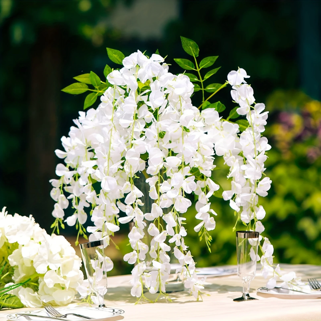 Lismali Home and Decor Artificial Silk Flower Vines