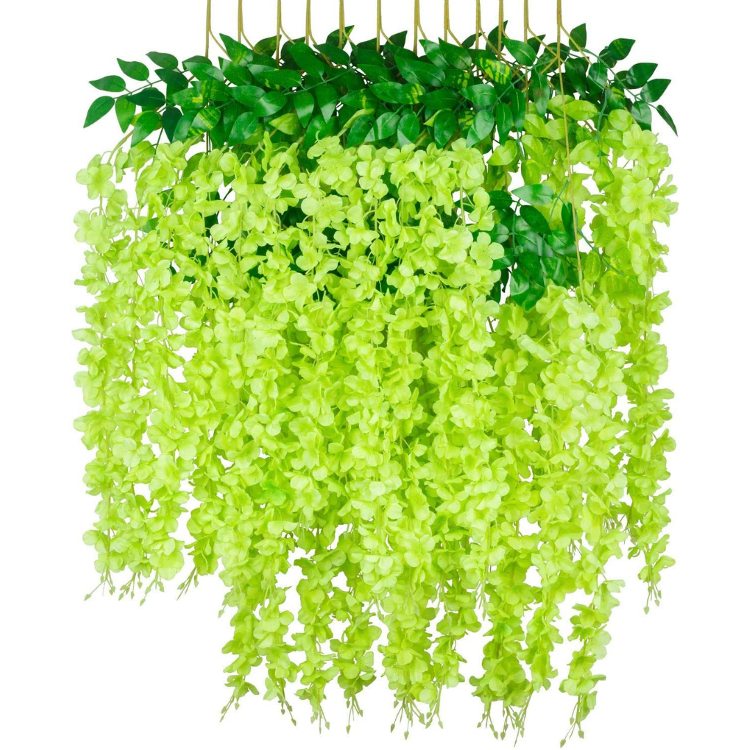 Lismali Home and Decor Artificial Silk Flower Vines