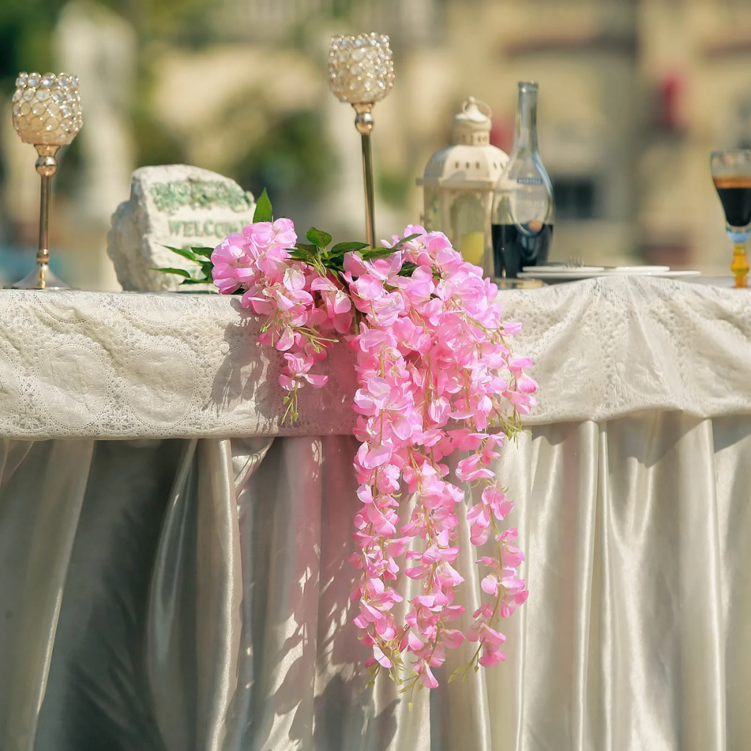 Lismali Home and Decor Artificial Silk Flower Vines