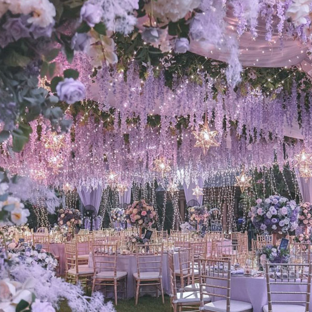 Lismali Home and Decor Artificial Silk Flower Vines