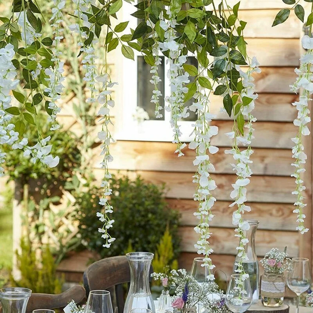 Lismali Home and Decor Artificial Silk Flower Vines