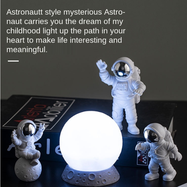 Lismali Home and Decor Astronaut Figurines Set For Home Decor And Ornament Gifts