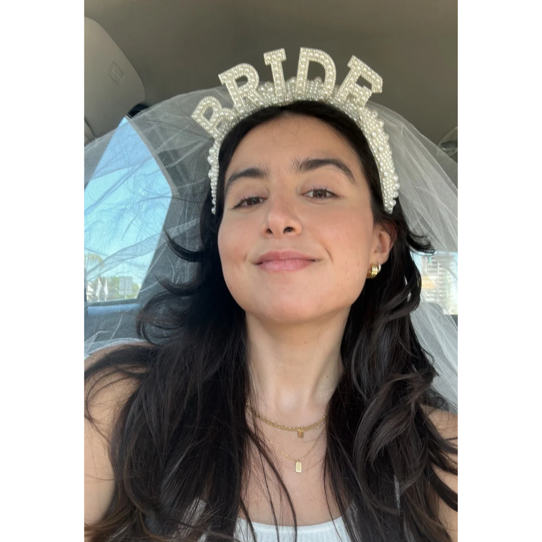 Lismali Home and Decor Bride-To-Be Headband