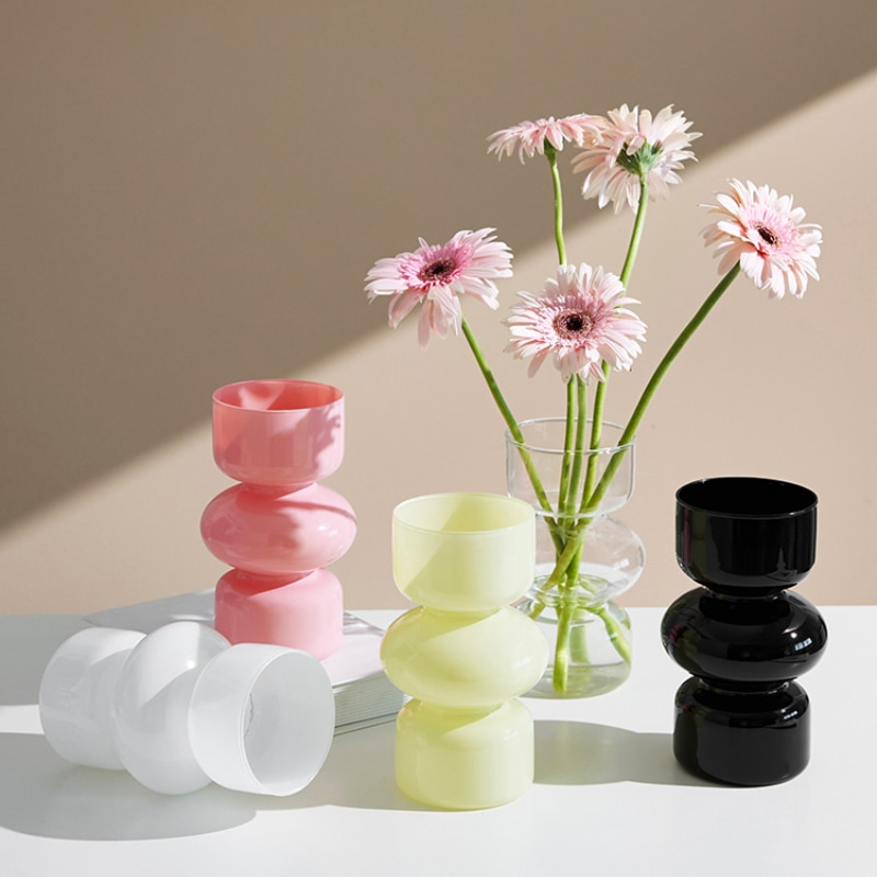 Lismali Home and Decor Bubble Glass Vase