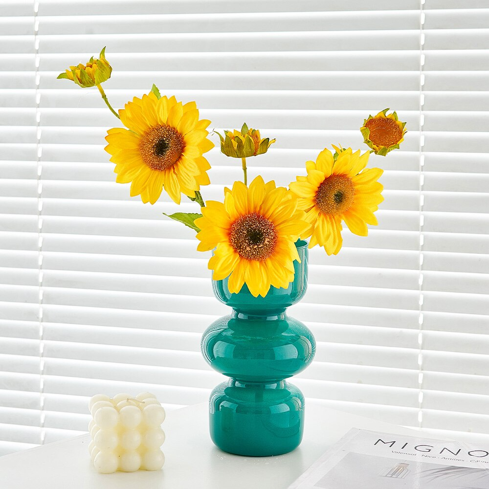 Lismali Home and Decor Bubble Glass Vase