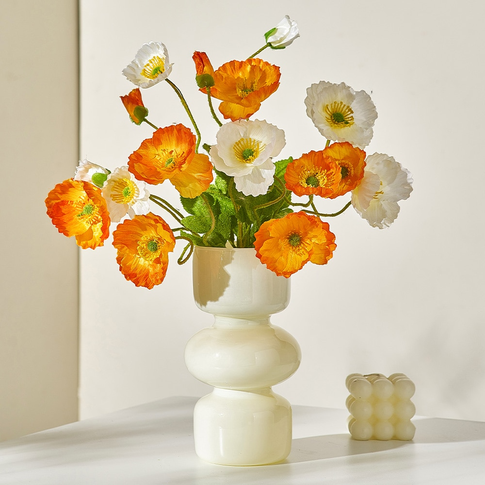 Lismali Home and Decor Bubble Glass Vase