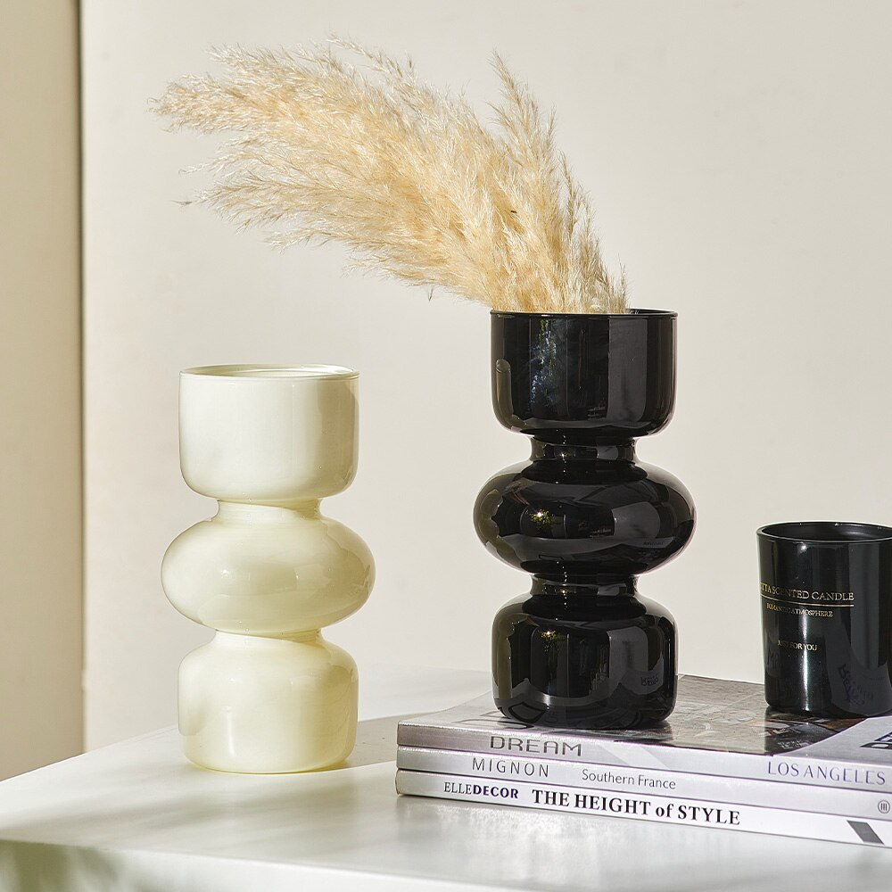 Lismali Home and Decor Bubble Glass Vase