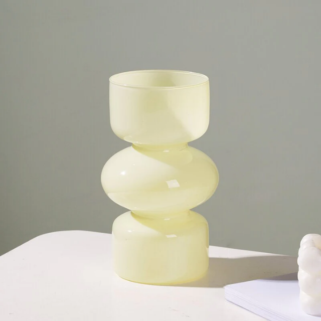 Lismali Home and Decor Bubble Glass Vase