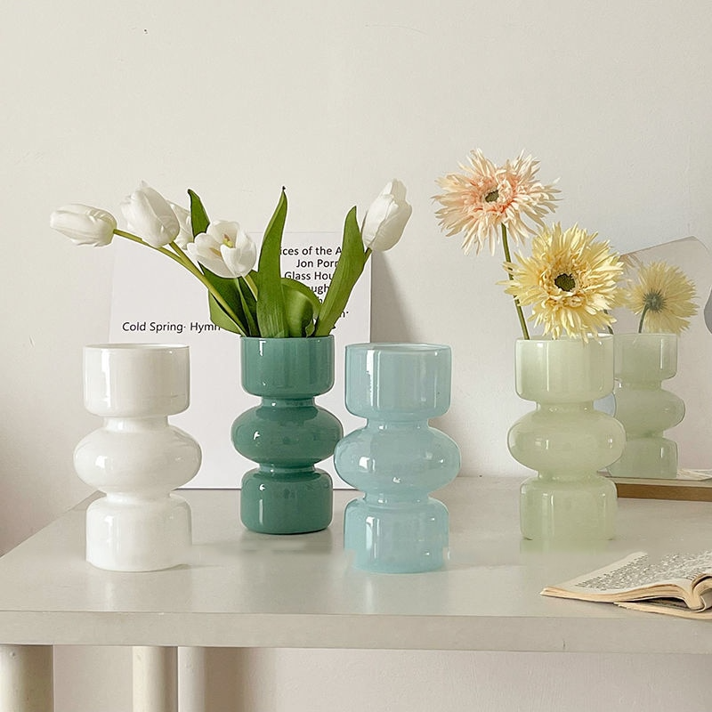 Lismali Home and Decor Bubble Glass Vase