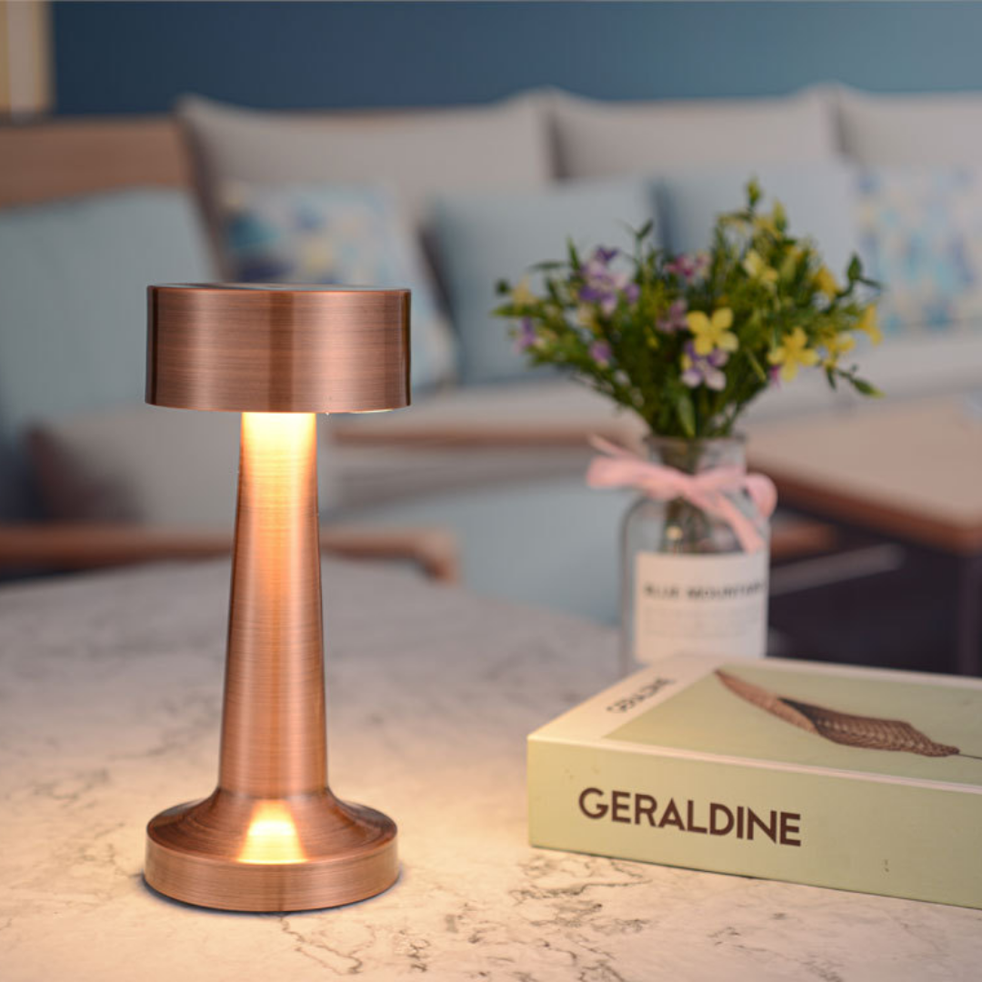 Lismali Home and Decor Dumbbell Cordless Table Lamp