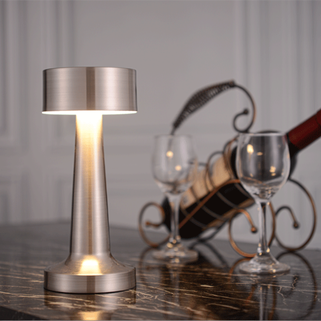 Lismali Home and Decor Dumbbell Cordless Table Lamp