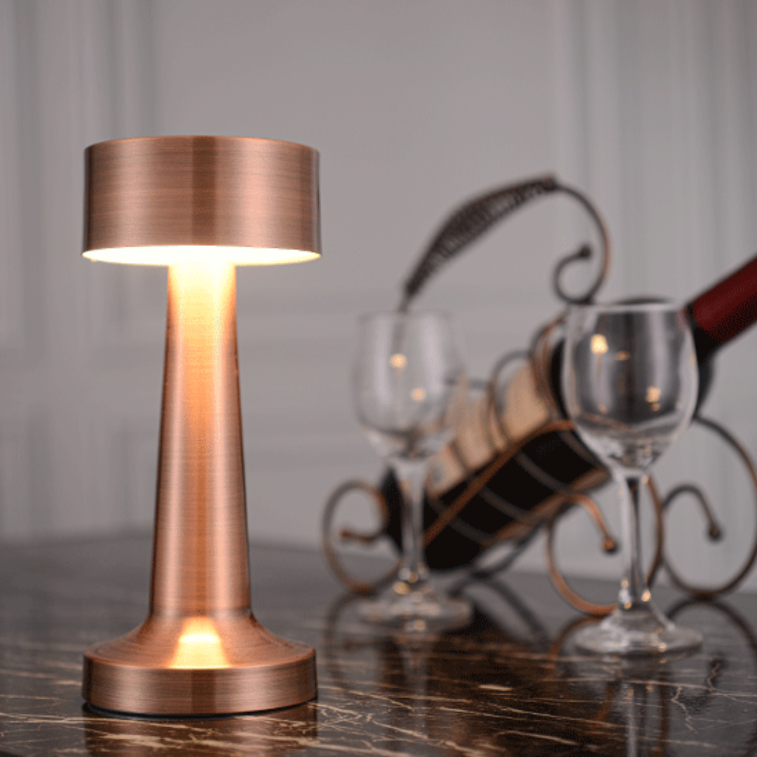 Lismali Home and Decor Dumbbell Cordless Table Lamp