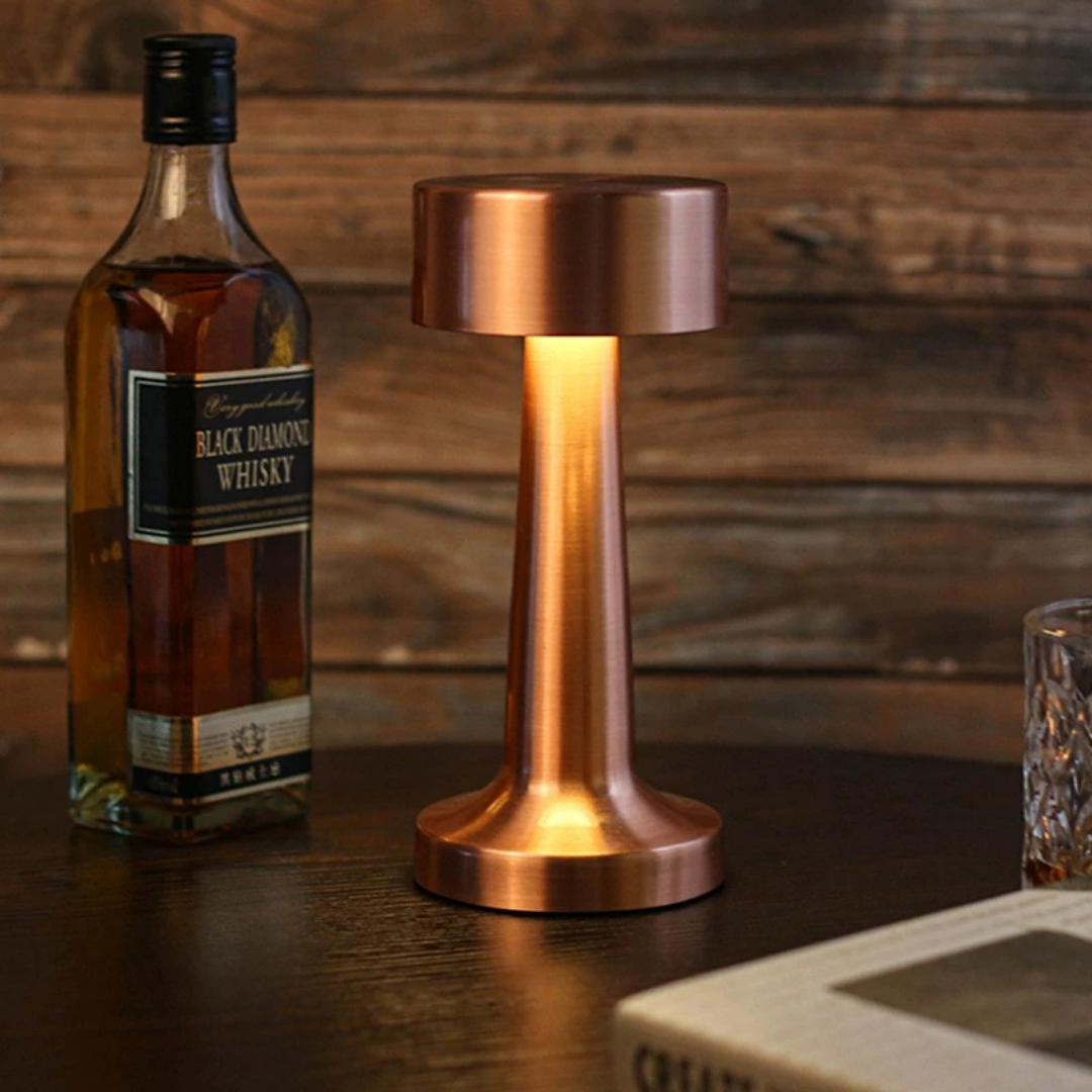 Lismali Home and Decor Dumbbell Cordless Table Lamp