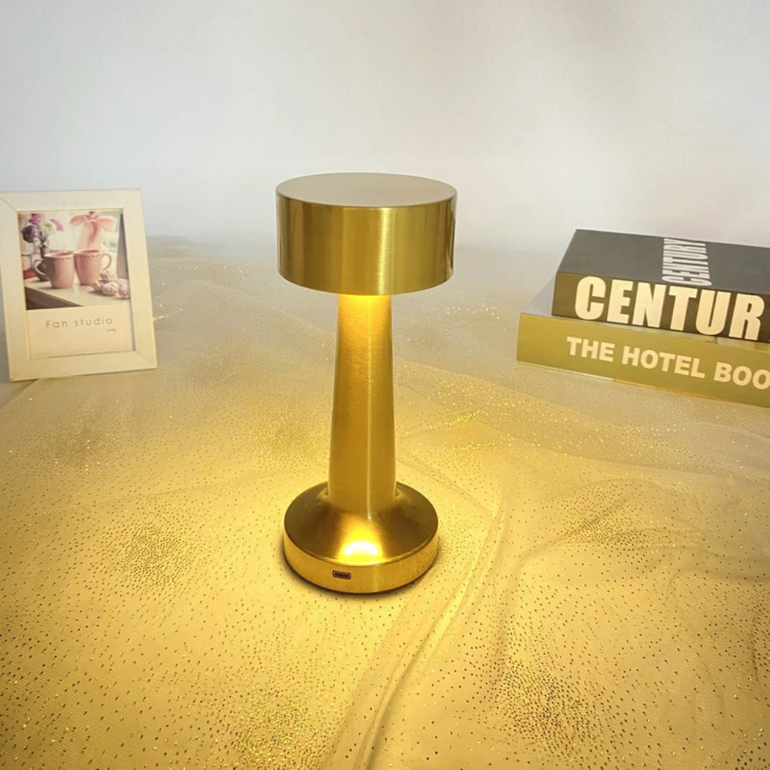 Lismali Home and Decor Dumbbell Cordless Table Lamp