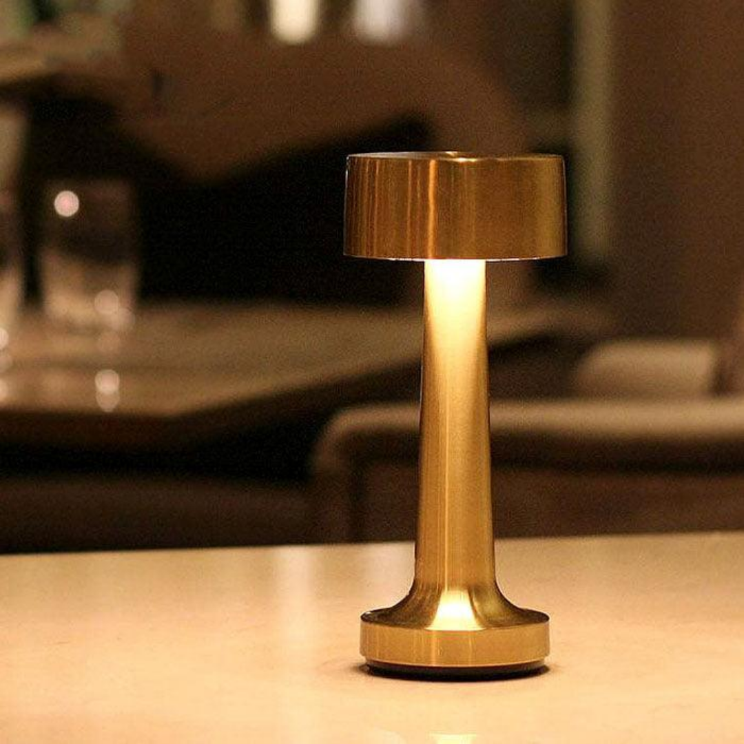 Lismali Home and Decor Dumbbell Cordless Table Lamp