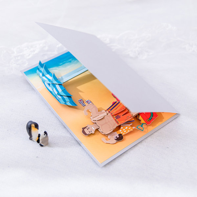 Lismali Home and Decor Happy Father's Day Pop Up Card
