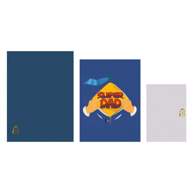 Lismali Home and Decor Happy Father's Day Pop Up Card