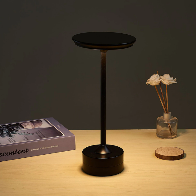 Lismali Home and Decor I-Shaped Table Lamp - Dimmable And Rechargeable Waterproof Desk Light