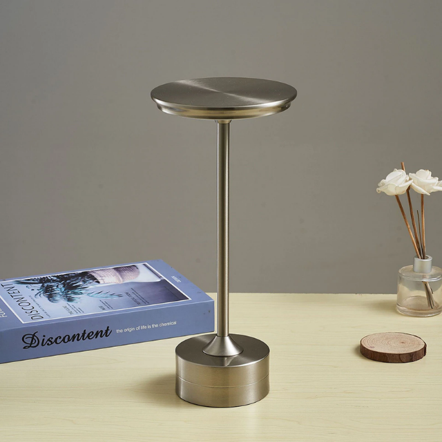 Lismali Home and Decor I-Shaped Table Lamp - Dimmable And Rechargeable Waterproof Desk Light
