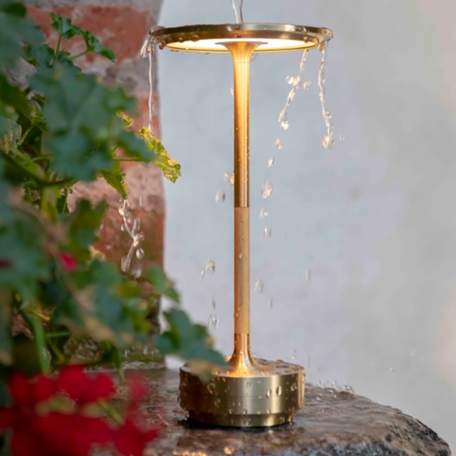Lismali Home and Decor I-Shaped Table Lamp - Dimmable And Rechargeable Waterproof Desk Light