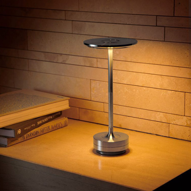 Lismali Home and Decor I-Shaped Table Lamp - Dimmable And Rechargeable Waterproof Desk Light