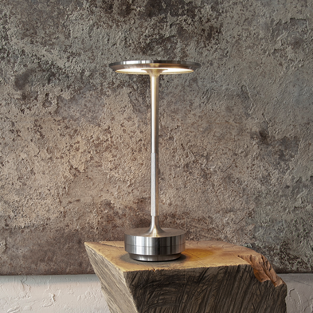 Lismali Home and Decor I-Shaped Table Lamp - Dimmable And Rechargeable Waterproof Desk Light