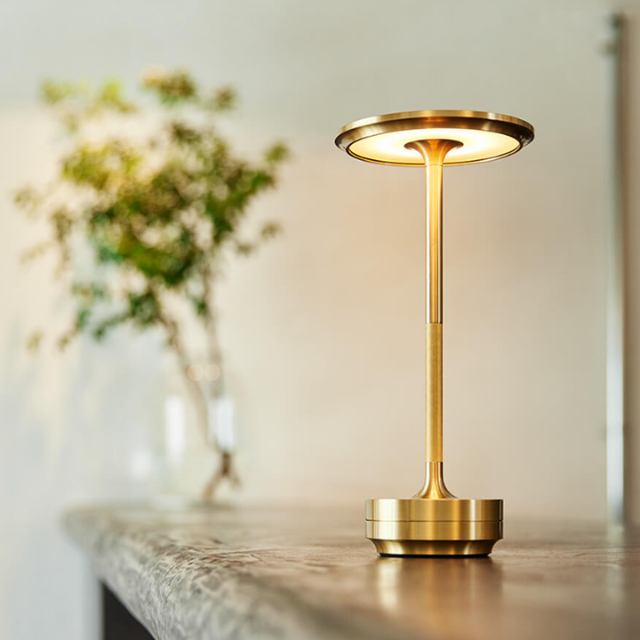 Lismali Home and Decor I-Shaped Table Lamp - Dimmable And Rechargeable Waterproof Desk Light