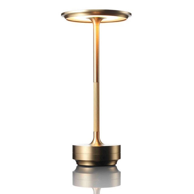 Lismali Home and Decor I-Shaped Table Lamp - Dimmable And Rechargeable Waterproof Desk Light