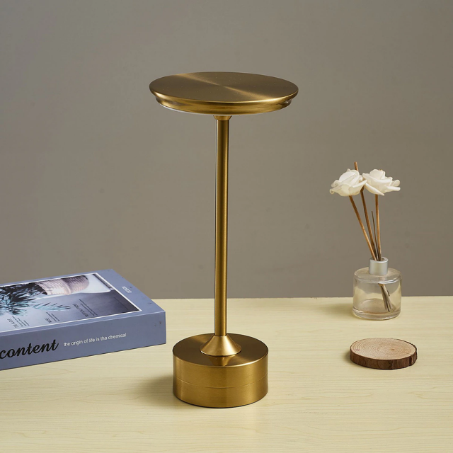 Lismali Home and Decor I-Shaped Table Lamp - Dimmable And Rechargeable Waterproof Desk Light