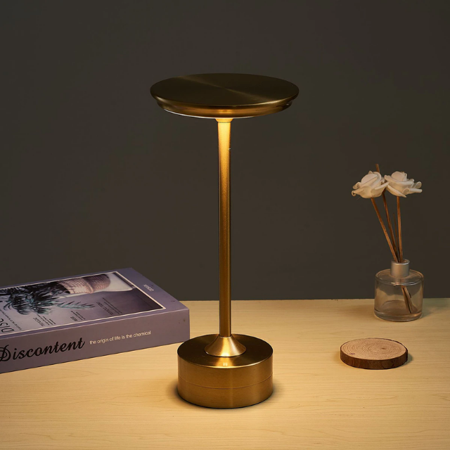 Lismali Home and Decor I-Shaped Table Lamp - Dimmable And Rechargeable Waterproof Desk Light
